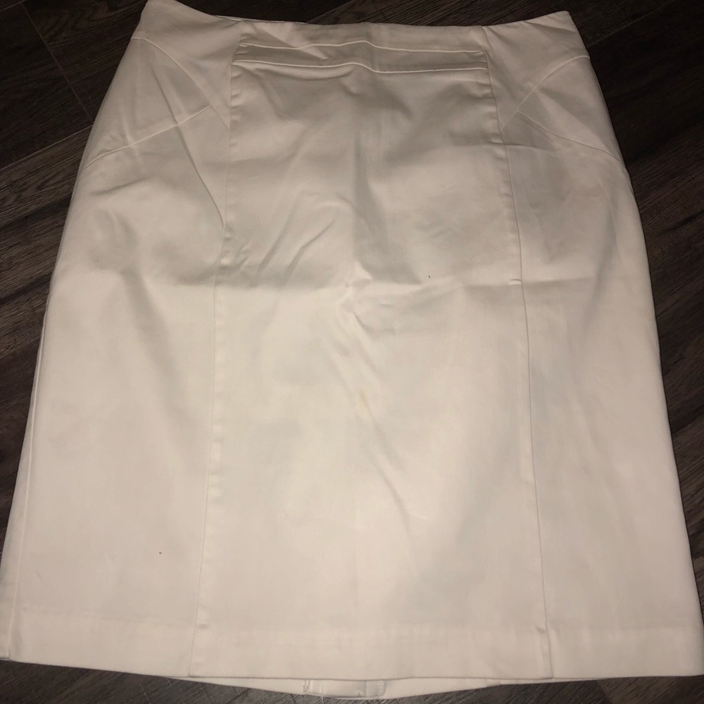 White worthington skirt